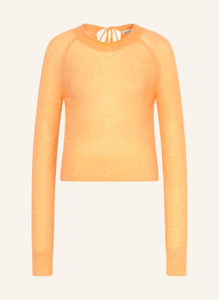 Acne Studios Sweater with glitter thread, Color: ORANGE (Image 1)