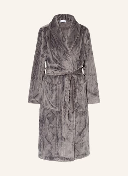darling harbour Women’s bathrobe, Color: GRAY (Image 1)