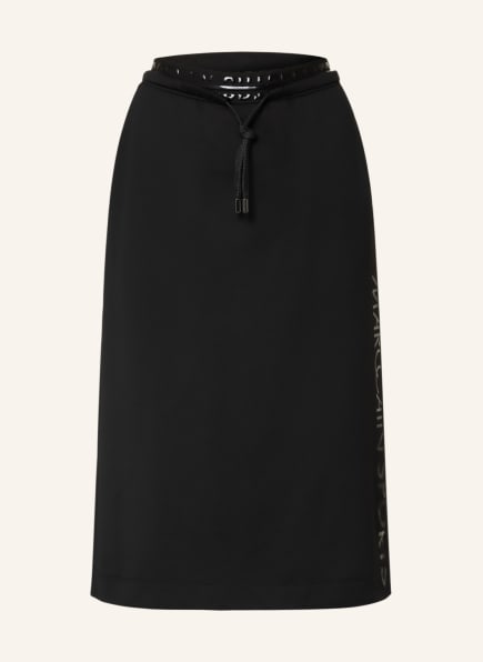 MARC CAIN Jersey skirt, Color: 900 BLACK (Image 1)