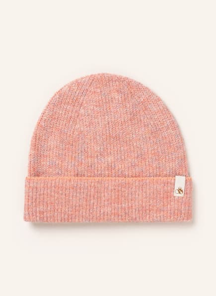 salmon color beanie