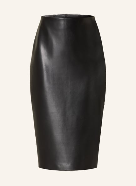 Joseph Ribkoff Skirt in leather look, Color: BLACK (Image 1)