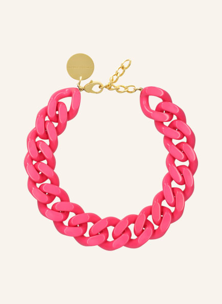 VANESSA BARONI Necklace BIG FLAT CHAIN in pink - Buy Online! | Breuninger