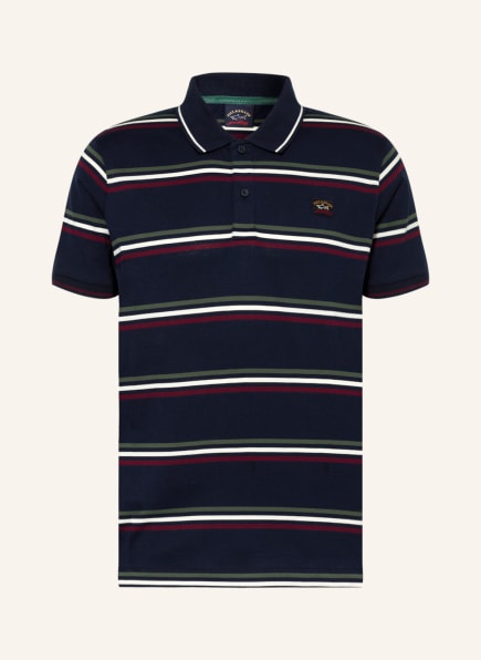 PAUL & SHARK Jersey-Poloshirt , Farbe: DUNKELBLAU/ WEISS/ DUNKELROT (Bild 1)