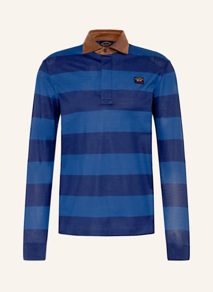 Piqué-Poloshirt blau Breuninger Herren Kleidung Tops & Shirts Shirts Poloshirts 