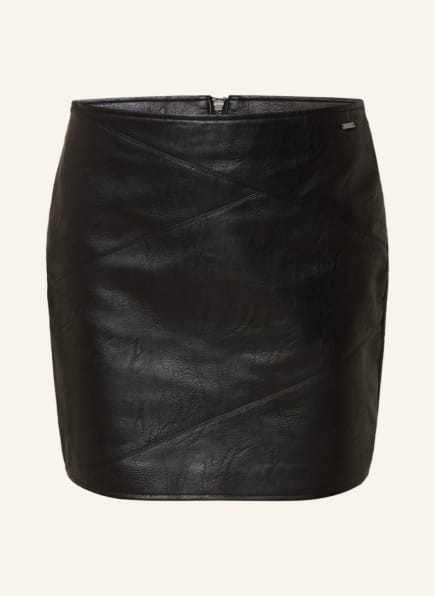 Pepe Jeans Skirt LUNA in leather look, Color: BLACK (Image 1)