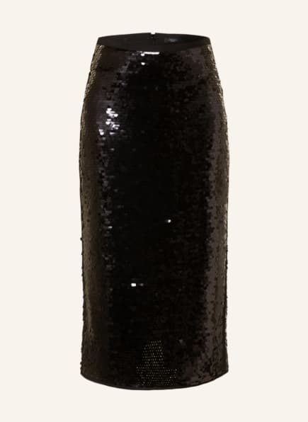 WEEKEND MaxMara Skirt MURANO with sequins , Color: BLACK (Image 1)