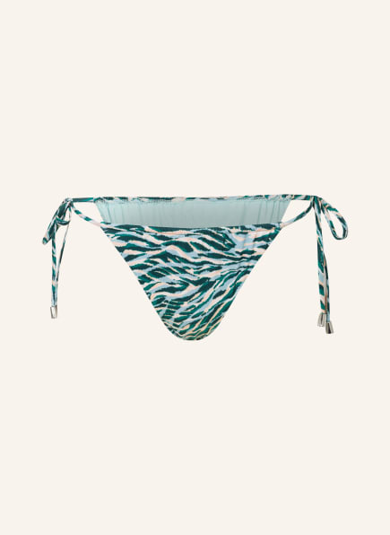 SEAFOLLY Triangel-Bikini-Hose WILD AT HEART , Farbe: DUNKELGRÜN/ HELLBLAU/ CREME (Bild 1)