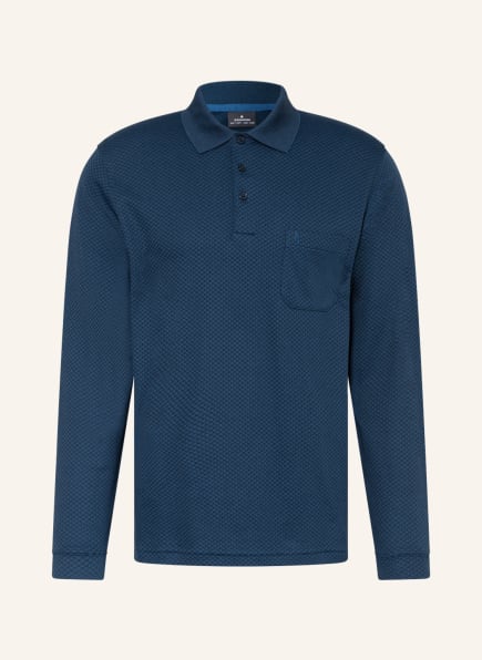 RAGMAN Jersey-Poloshirt , Farbe: DUNKELBLAU/ PETROL (Bild 1)