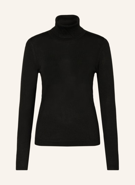 BOSS Turtleneck sweater FAMAURIAN, Color: BLACK (Image 1)