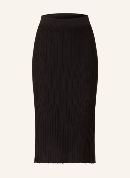 HUGO Knit skirt SISIDDINA, Color: BLACK (Image 1)