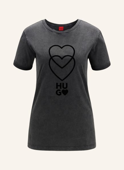 HUGO T-shirt DIBIUSA, Color: DARK GRAY (Image 1)