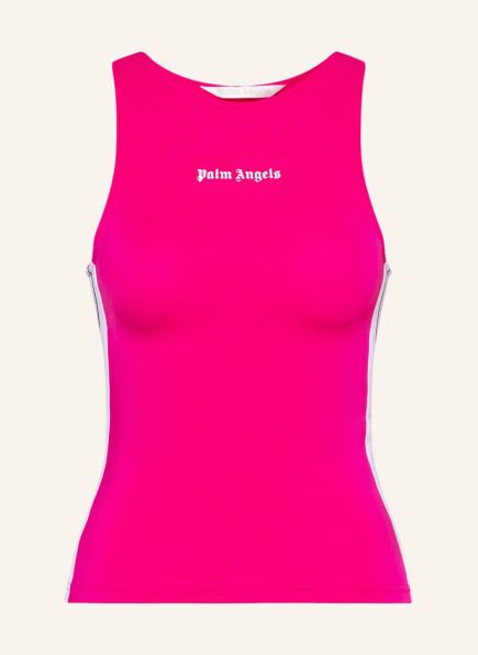 Palm Angels Top with tuxedo stripes, Color: FUCHSIA (Image 1)