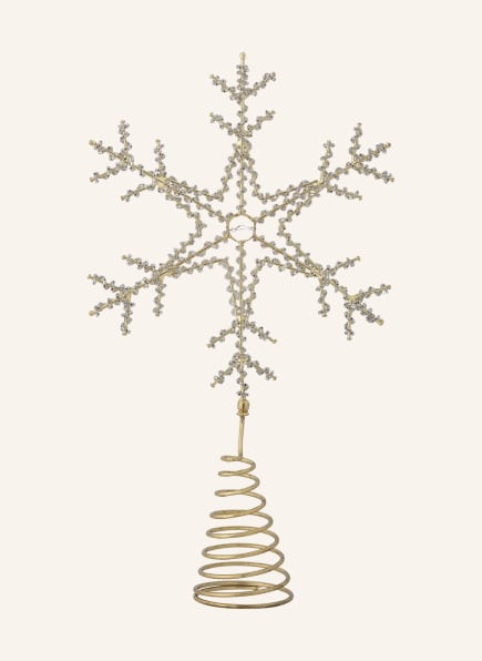 Bloomingville Christmas tree top CANNES, Color: GOLD (Image 1)