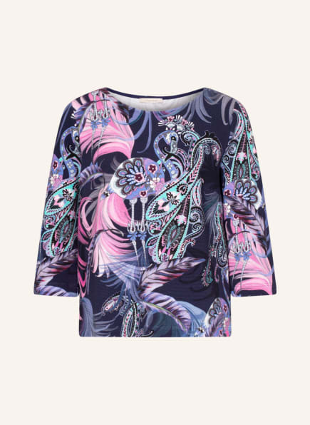 lilienfels Shirt mit 3/4-Arm, Farbe: LILA/ TÜRKIS/ ROSA (Bild 1)