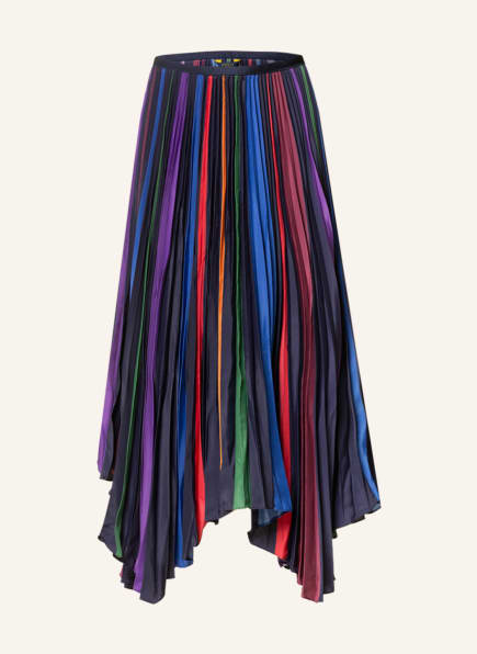 POLO RALPH LAUREN Pleated skirt , Color: DARK BLUE/ RED/ GREEN (Image 1)