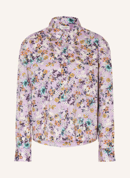 Marc O'Polo Shirt blouse, Color: LIGHT PURPLE/ YELLOW/ BLACK (Image 1)