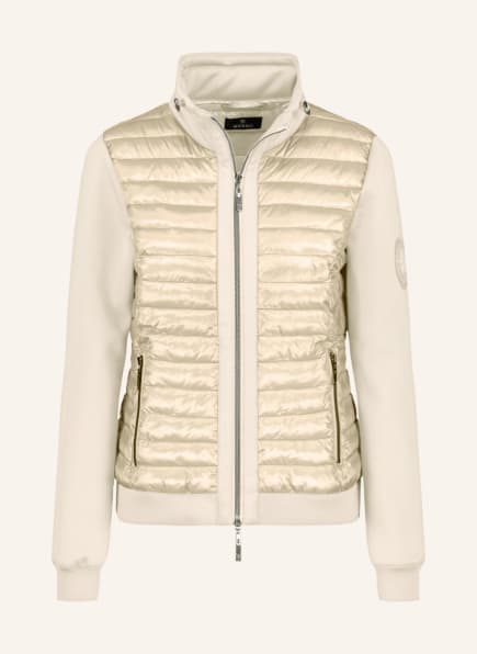 monari Quilted jacket in mixed materials, Color: BEIGE (Image 1)