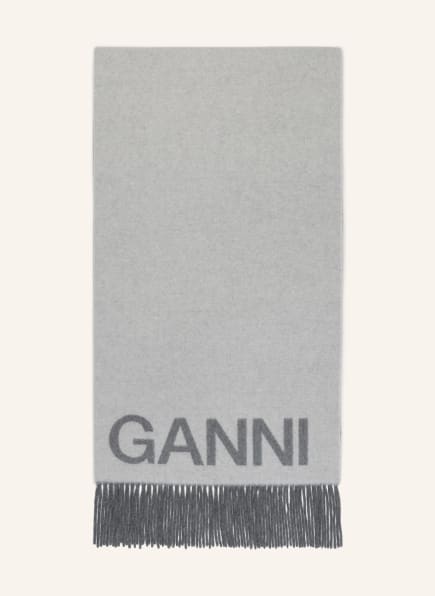 GANNI Schal, Farbe: GRAU (Bild 1)