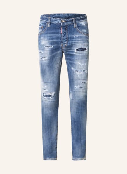 DSQUARED2 Destroyed Jeans SKATER Extra Slim Fit, Farbe: 470 NAVY BLUE (Bild 1)