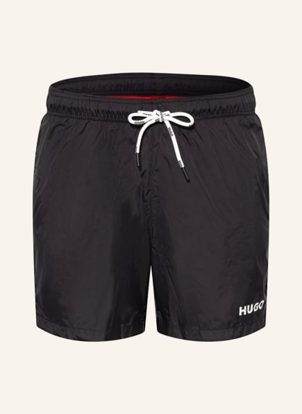 HUGO Swim shorts HAITI, Color: BLACK (Image 1)