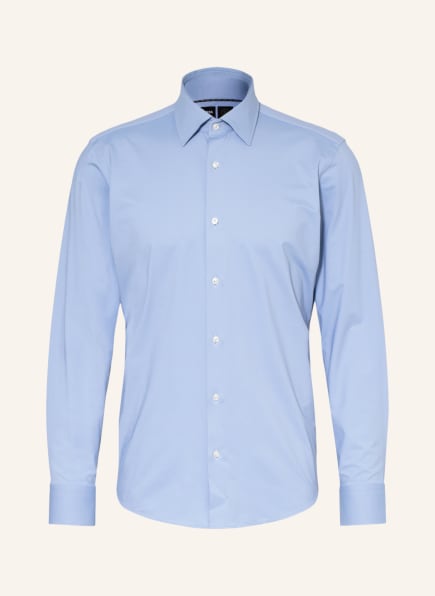 BOSS Jerseyhemd JOE PERFORMANCE Regular Fit, Farbe: BLAUGRAU (Bild 1)