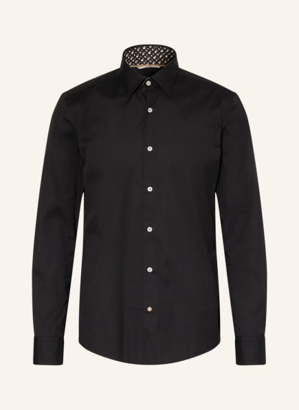 BOSS Jersey shirt HAL casual fit , Color: BLACK (Image 1)