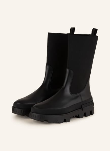 MONCLER Chelsea-Boots NEUE, Farbe: SCHWARZ (Bild 1)