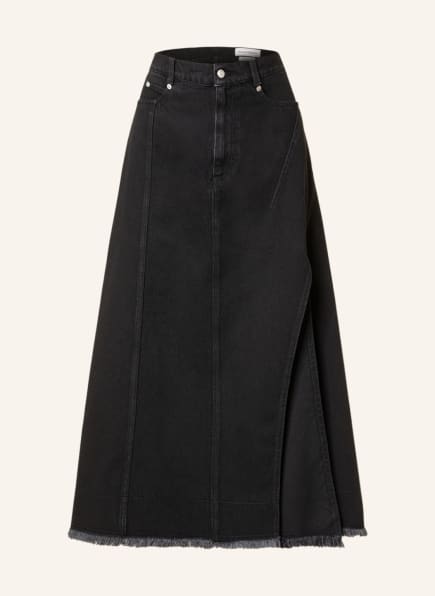 Alexander McQUEEN Denim skirt, Color: BLACK (Image 1)