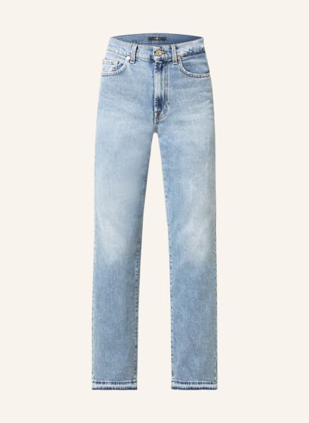 7 for all mankind Straight jeans TALL LOGAN STOVEPIPE, Color: HI MID BLUE (Image 1)