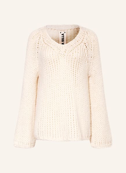 ELLA SILLA Cashmere sweater, Color: ECRU (Image 1)