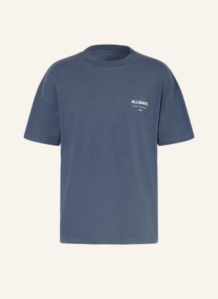 ALL SAINTS T-Shirt UNDERGROUND, Farbe: DUNKELBLAU (Bild 1)