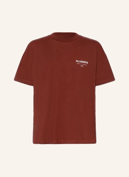 ALL SAINTS T-Shirt UNDERGROUND, Farbe: DUNKELROT (Bild 1)