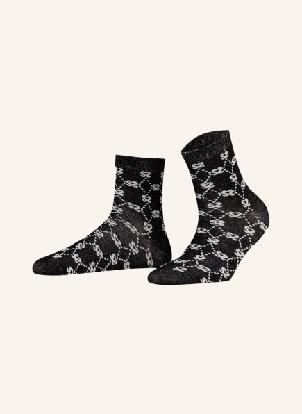 SANDRO Socken mit Glitzergarn , Farbe: 20 BLACK (Bild 1)