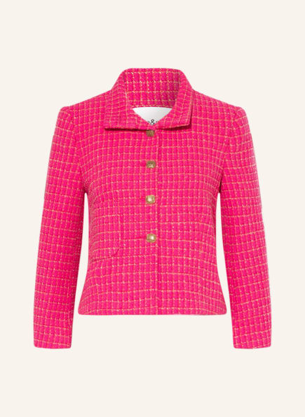 ba&sh Tweed-Blazer LALOU mit Glanzgarn, Farbe: PINK (Bild 1)