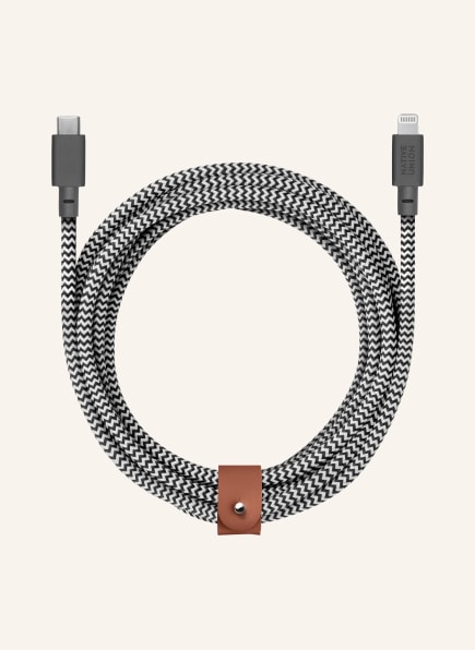 NATIVE UNION Charging cable, Color: BLACK/ WHITE (Image 1)