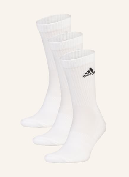 adidas Lot de 3 paires de chaussettes CUSHIONED CREW
