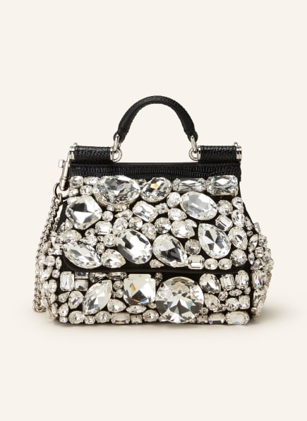 DOLCE & GABBANA Kabelka SICILY s ozdobnými kamínky