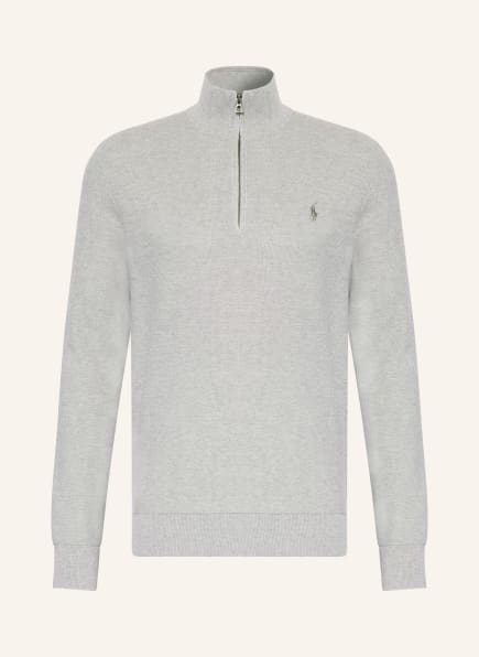 LOEWE Leather Jackets Half-zip sweater