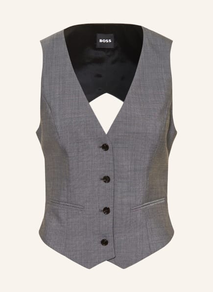 BOSS Waistcoat JEGARO with cut-out