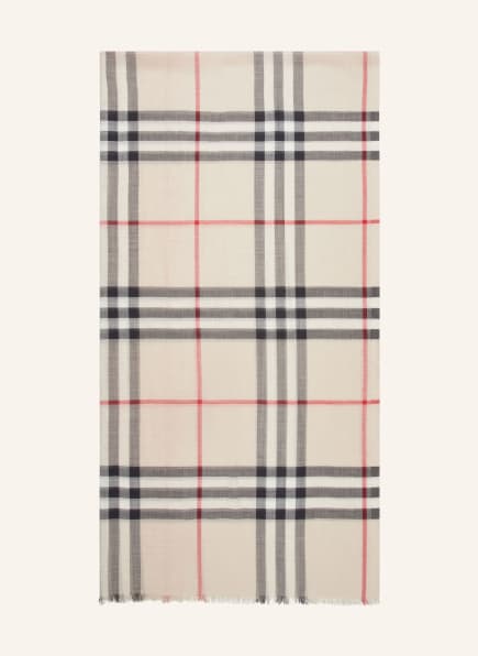 BURBERRY Scarf with silk