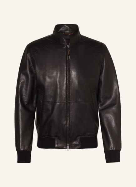 windsor. Leather jacket BORELLO