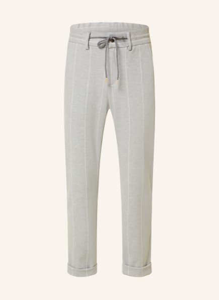 eleventy Suit trousers in jogger style slim fit