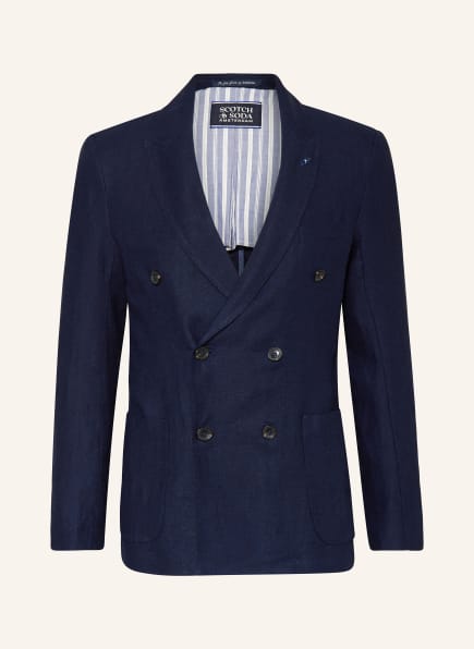 SCOTCH & SODA Suit jacket extra slim fit with linen