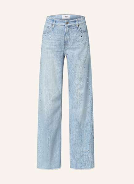 CAMBIO Straight Jeans AIMEE mit Schmucksteinen