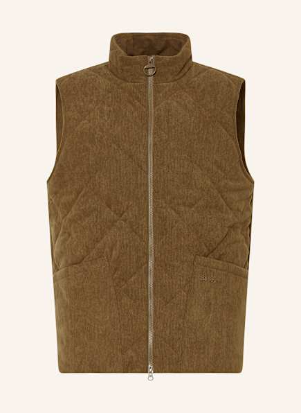 Barbour Steppweste LIDDESDALE aus Cord
