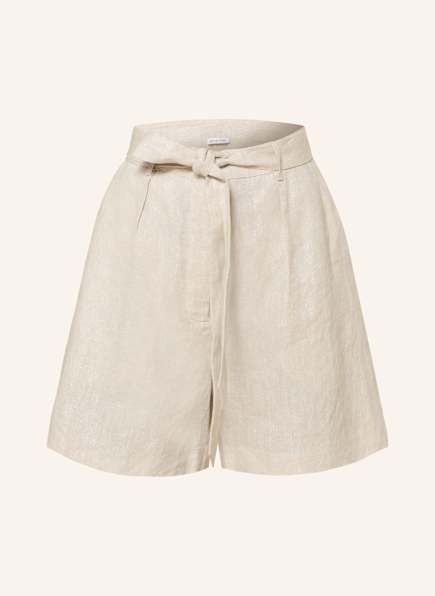 MRS & HUGS Leinenshorts mit Glitzergarn