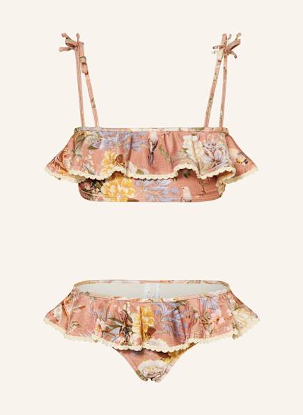 ZIMMERMANN Bustier-Bikini TALLOW