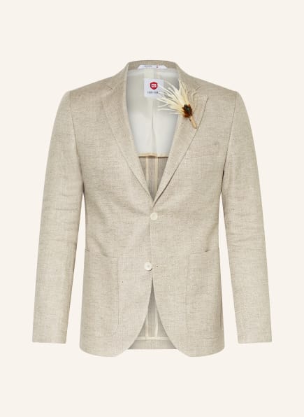 CG - CLUB of GENTS Suit jacket SG PETERSON slim fit with linen