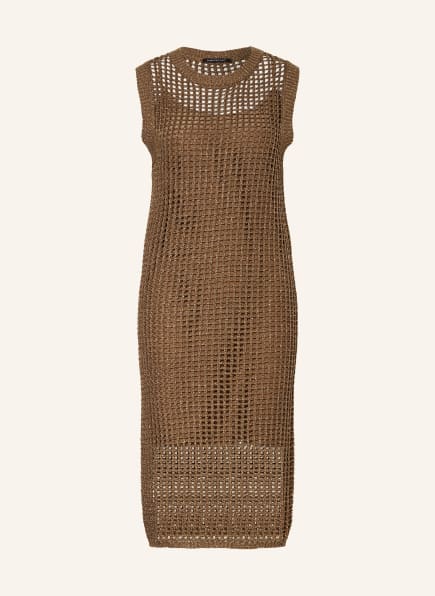 LUISA CERANO Knit dress with glitter thread