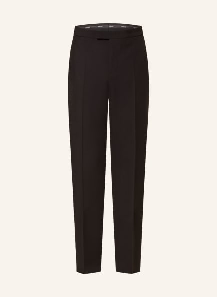 VERSACE Tuxedo trousers regular fit with tuxedo stripes